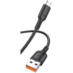 Kakusiga ������� Micro Usb �� Usb KSC-805, 12W, 480Mbps, 1m, ����� - (KSC-805-M-BK)