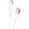 Kakusiga ������� Micro Usb �� Usb KSC-982, 15W, 480Mbps, 1m, ����� - (KSC-982-M-WH)
