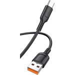 Kakusiga ������� USB-C �� Usb KSC-805, 15W, 480Mbps, 1m, ����� - (KSC-805-C-BK)