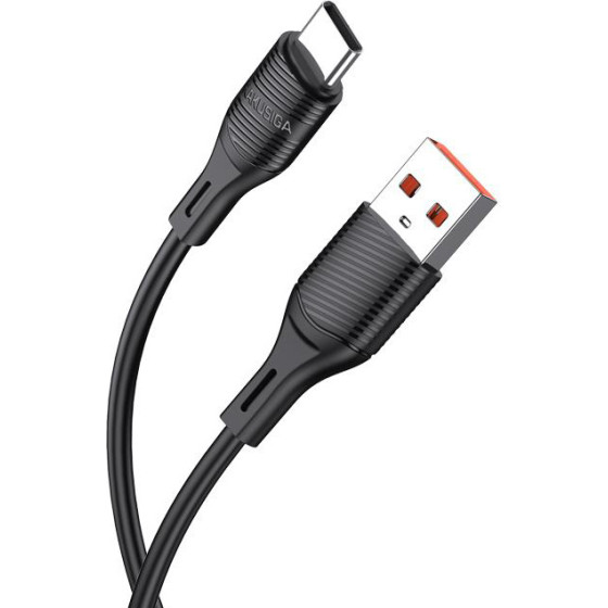 Kakusiga ������� USB-C �� Usb KSC-953, ���������, 15W, 480Mbps, 1m, ����� - (KSC-953-C-BK)