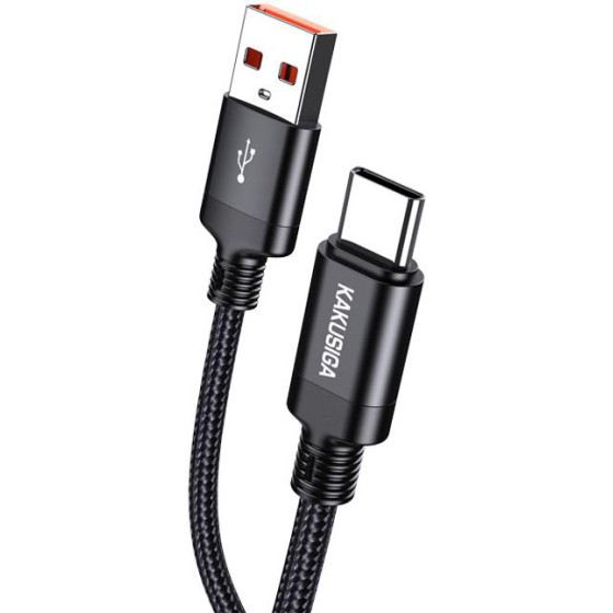 Kakusiga ������� USB-C �� Usb KSC-970, 15W, 480Mbps, 1m, ����� - (KSC-970-C-BK)