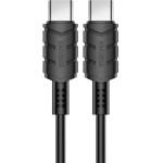 Kakusiga ������� USB-C �� USB-C KSC-710, 60W, 480Mbps, 1.2m, ����� - (KSC-710-CC-BK)