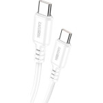 Kakusiga ������� USB-C �� USB-C KSC-982, 60W, 480Mbps, 1m, ����� - (KSC-982-CC-WH)
