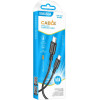 Kakusiga ������� USB-C �� USB-C KSC-982, 60W, 480Mbps, 1m, ����� - (KSC-982-CC-BK)