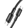 Kakusiga ������� USB-C �� USB-C KSC-984, ���������, 60W, 480Mbps, 1m, ����� - (KSC-984-CC-BK)
