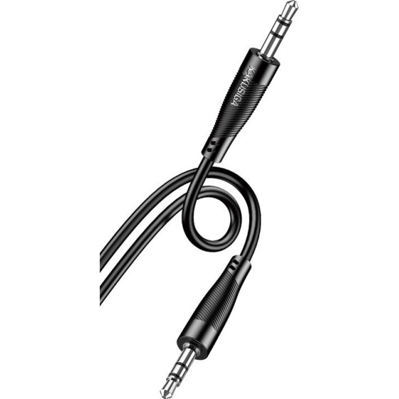 Kakusiga ������� ���� 3.5mm KSC-893, AUX, 1m, ����� - (KSC-893-BK)