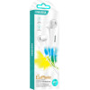 Kakusiga Earphones �� ��������� KSC-1303, 3.5mm �������, 10mm, 1.1m, ����� - (KSC-1303-WH)