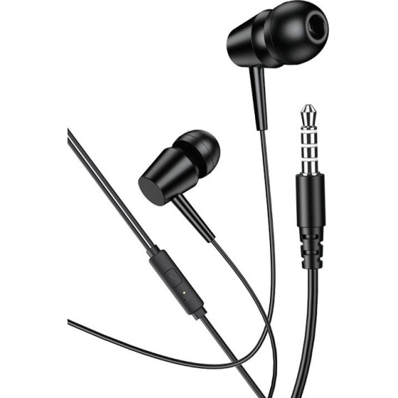 Kakusiga Earphones �� ��������� KSC-1303, 3.5mm �������, 10mm, 1.1m, ����� - (KSC-1303-BK)
