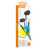Kakusiga Earphones �� ��������� KSC-1303, 3.5mm �������, 10mm, 1.1m, ����� - (KSC-1303-BK)