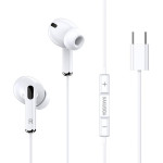 Kakusiga Earphones �� ��������� USB-C �������, 14.2mm, 1.2m, ����� - (KSC-727)