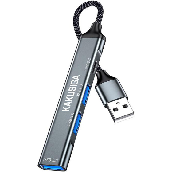Kakusiga Usb Hub 4x �����, Usb 3.0, 5Gbps, Usb �������, ���� - (KSC-1416)