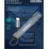 Kakusiga Usb Hub 4x �����, Usb 3.0, 5Gbps, USB-C �������, ���� - (KSC-1417)