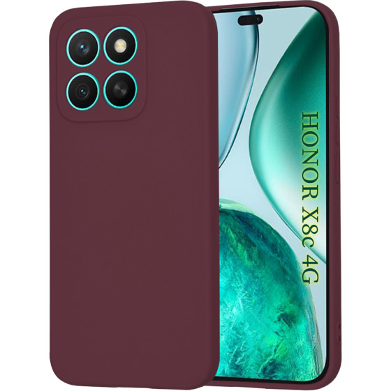 Techsuit - Softflex - Honor X8c - Plum Red