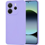 Techsuit - Softflex - Xiaomi Redmi Note 14 4G (164,84 x 78,15 x 8,16mm) - Light Purple