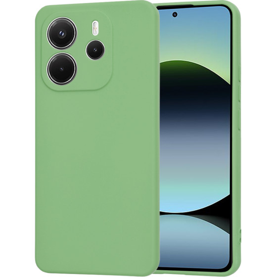 Techsuit - Softflex - Xiaomi Redmi Note 14 4G (164,84 x 78,15 x 8,16mm) - Mint Green
