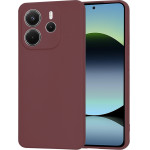 Techsuit - Softflex - Xiaomi Redmi Note 14 4G (164,84 x 78,15 x 8,16mm) - Plum Red