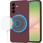 Techsuit - Softflex Magsafe - Samsung Galaxy A56 5G - Plum Red