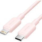 Vention Type-C Male To Lightning Male 3A Cable 1M Pink Pvc Type - (LAKPF)