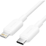 Vention Type-C Male To Lightning Male 3A Cable 1M White Pvc Type - (LAKWF)