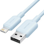 Vention Usb 2.0 A Male To Lightning Male 2.4A Cable 2M Blue Pvc Type - (LAMSH)