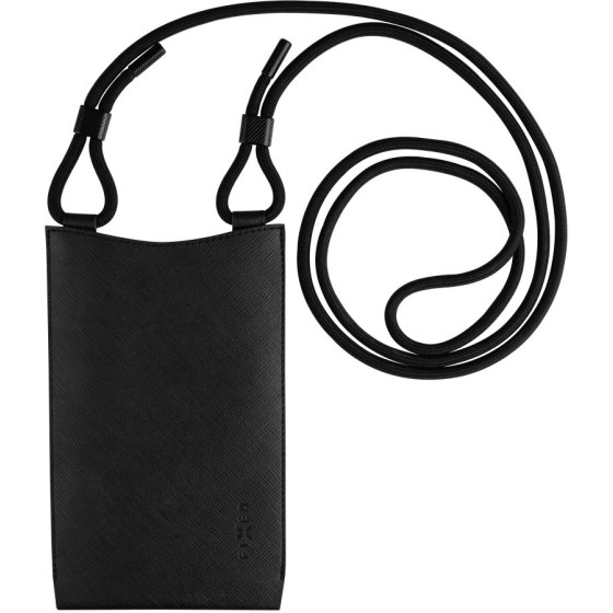Fixed - Universal Shoulder Bag Verona (FIXVER-BK) - for Mobile Phones 7'' - Black