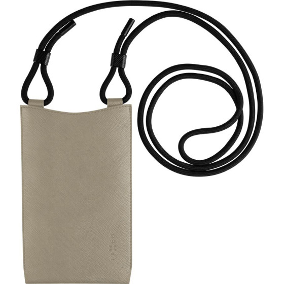 Fixed - Universal Shoulder Bag Verona (FIXVER-CR) - for Mobile Phones 7'' - Cream