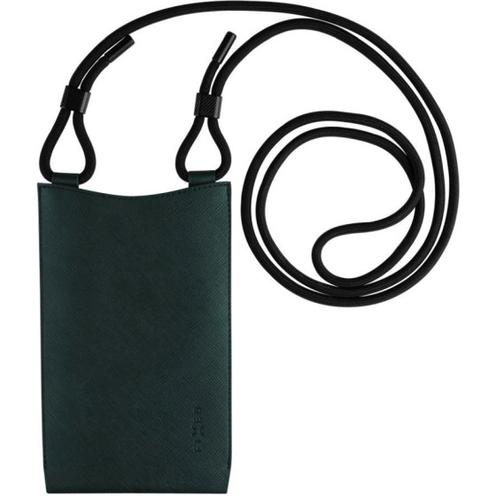 Fixed - Universal Shoulder Bag Verona (FIXVER-DRGRE) - for Mobile Phones 7'' - Dark Green