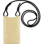 Fixed - Universal Shoulder Bag Verona (FIXVER-LGYL) - for Mobile Phones 7'' - Light Yellow