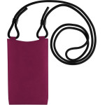 Fixed - Universal Shoulder Bag Verona (FIXVER-WI) - for Mobile Phones 7'' - Burgundy
