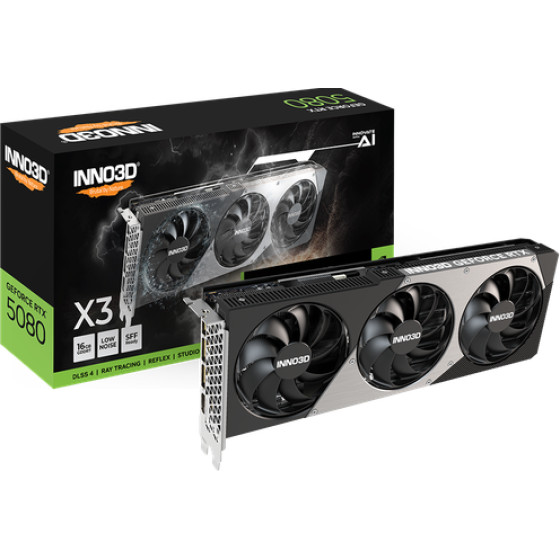 Inno3D GeForce RTX 5080 X3 16GB - (N50803)