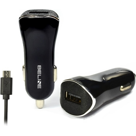 Beline ?ad. sam. 1xUsb + Microusb 1Aczarna/Black - (CC19 microUSB)