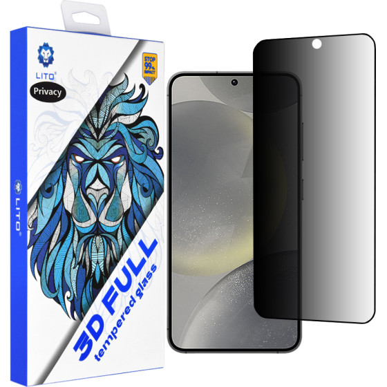 Lito - 3D Full Cover - Samsung Galaxy S24 / S25 - Privacy