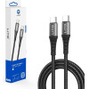 Lito - Data Cable (LD08) - Type-C To Type-C, Quick Charging, 2.4A, 2m - Black