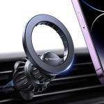 Techsuit - Car Holder Airfix (S1) - With Metal Ring, Air Vent Mount, Magsafe Compatible, N52, 360� Rotation - Black - (HOLD207-S1)