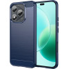 Techsuit - Carbon Silicone - Honor 400 Lite - Blue