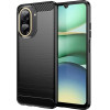 Techsuit - Carbon Silicone - Xiaomi Redmi A5 4G (173.3 x 79.4 x 8.26mm) - Black