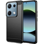 Techsuit - Carbon Silicone - Xiaomi Redmi Note 14S - Black