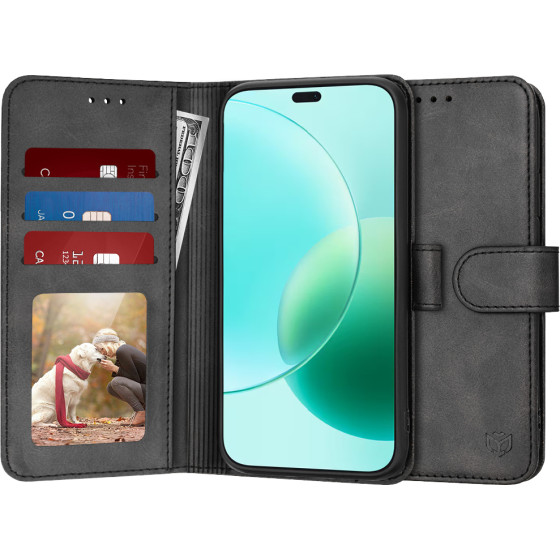 Techsuit - Diary Book - Honor 400 Lite - Black