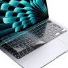 Techsuit - Premium Keyboard Cover Puretypex - Ultra Thin, For Macbook Pro 14 (2024-2021)/ Air 13/15 (2022-2025) - Clear - (KC1)
