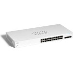 Cisco CBS220-24T-4X | Switch | 24x RJ45 1000Mb/s, 4x SFP+, Desktop, Rack - (CBS220-24T-4X-EU)