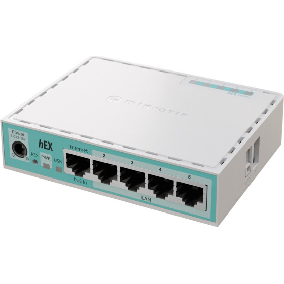 Mikrotik Hex Refresh | Router | 5x RJ45 1000Mb/s - (E50UG)