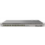 Mikrotik RB1100AHx4 Dude Edition | Router | 13x RJ45 1000Mb/s, 1x microSD, 2x SATA, 2x M.2, 60GB Drive Included - (RB1100DX4)