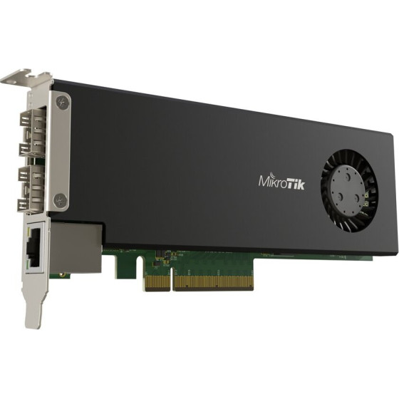Mikrotik | Pcie Card | 2x SFP28, 1x RJ45 1000Mb/s, L6 - (CCR2004-1G-2XS-PCIE)