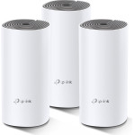 TP-Link Deco E4 3-Pack | Wifi Router | AC1200, Dual Band, Mesh, RJ45 100Mb/s - (TL-Deco E4(3-PACK))