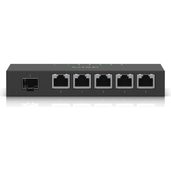 Ubiquiti ER-X-Sfp | Router | Edgemax EdgeRouter, 5x RJ45 1000Mb/s PoE, 1x Sfp - (ER-X-SFP-EU)