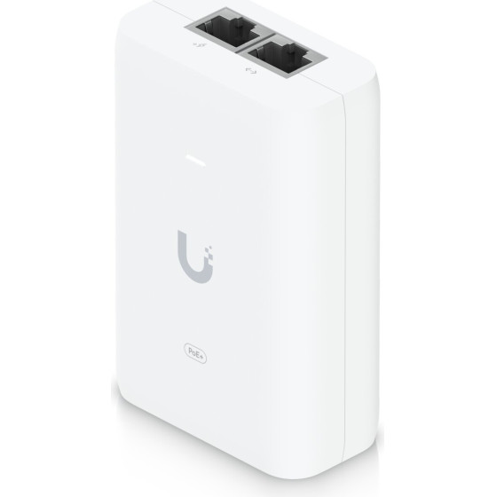 Ubiquiti U-PoE-At | Poe Injector | 30W PoE+ (802.3at) - (U-POE+-EU)