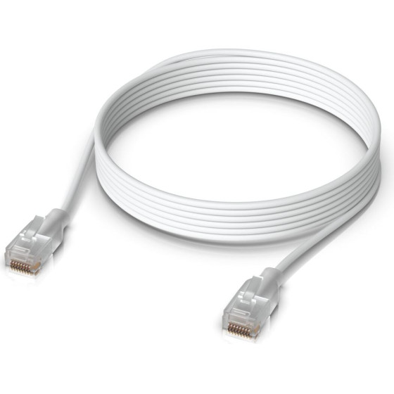 Ubiquiti | Etherlighting Lan Patchcord | Cat.6, 2m - (UACC-CABLE-PATCH-EL-2M-W)