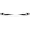 Ubiquiti | Ethernet Patch Cable | Unifi Cable, RJ45, 0,1m, Black - (U-CABLE-PATCH-RJ45-BK)