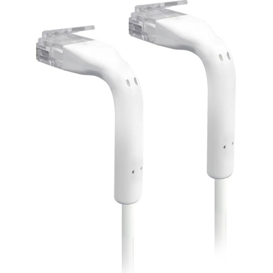 Ubiquiti | Ethernet Patch Cable | Unifi Cable, RJ45, 0,1m, White - (U-CABLE-PATCH-RJ45)