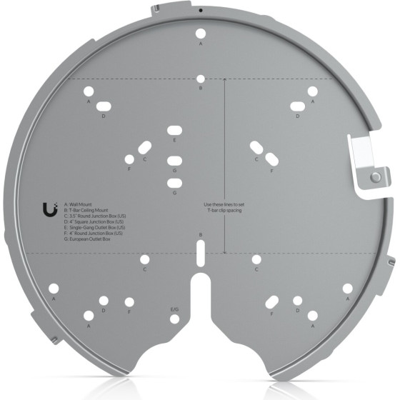 Ubiquiti | Mounting Bracket | Dedicated For Unifi Devices - (U-PRO-MP)